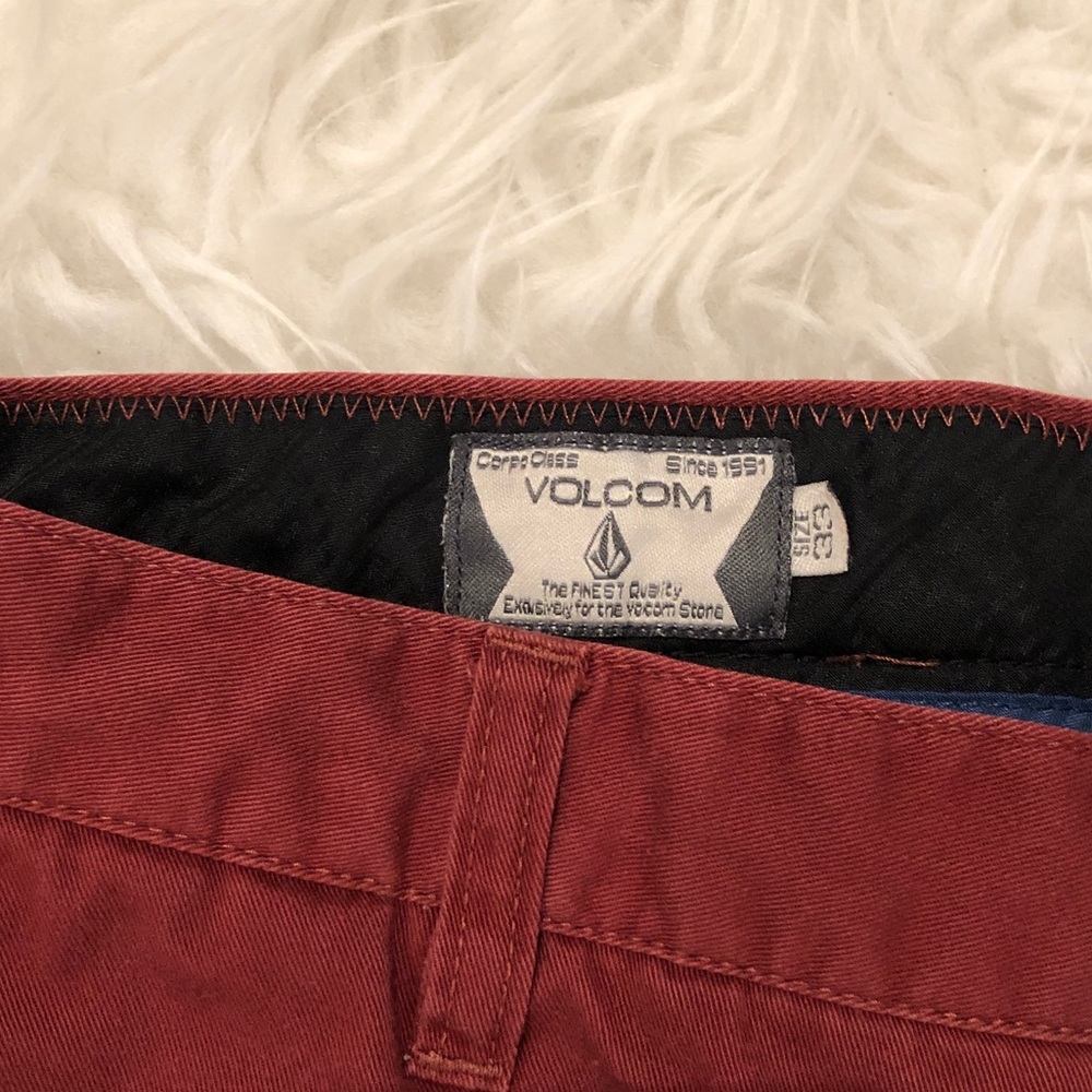 Volcom Shorts - Rust Red - Picture 4 of 4